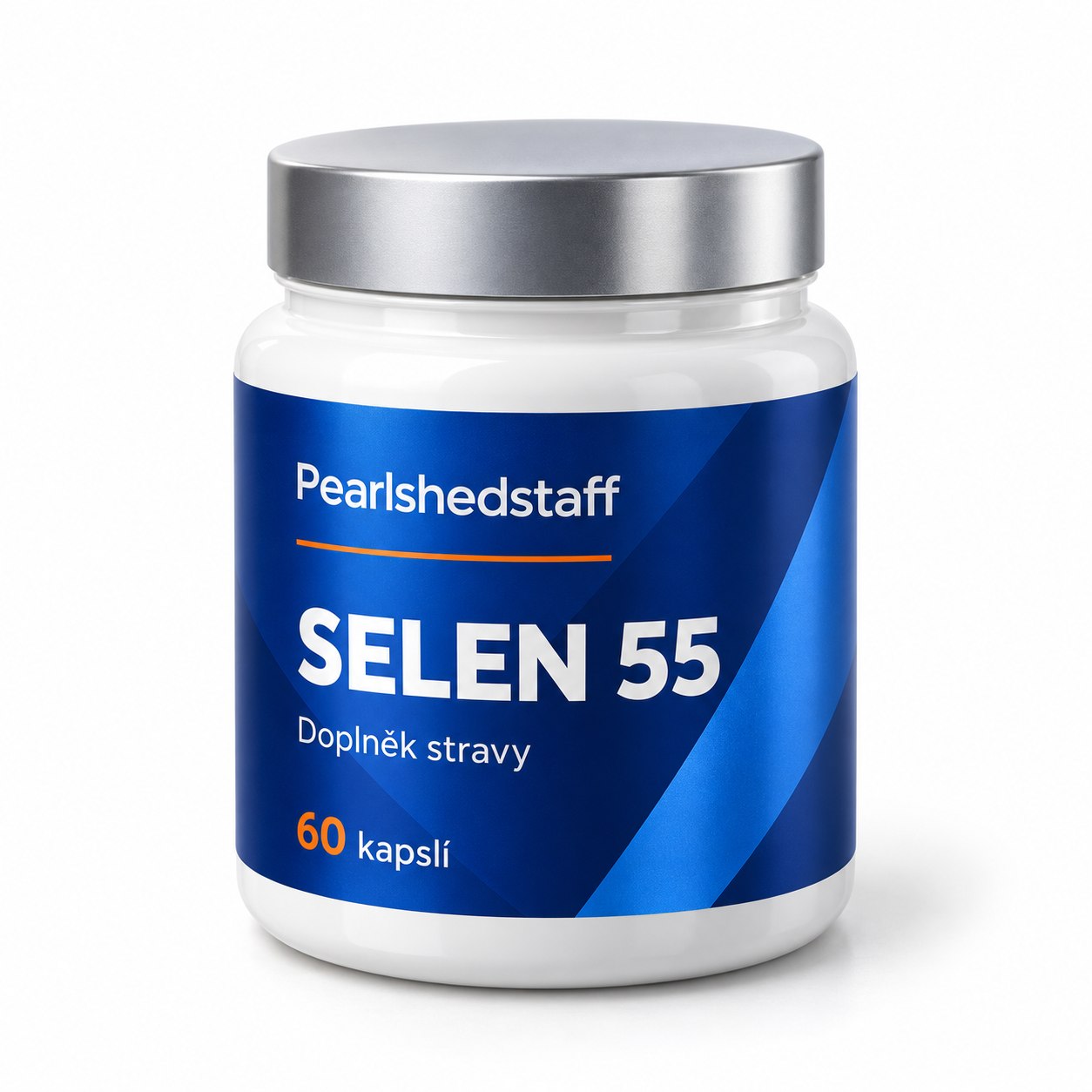 Pearlshedstaff – Selen 55, uzavřená dóza, 60 kapslí