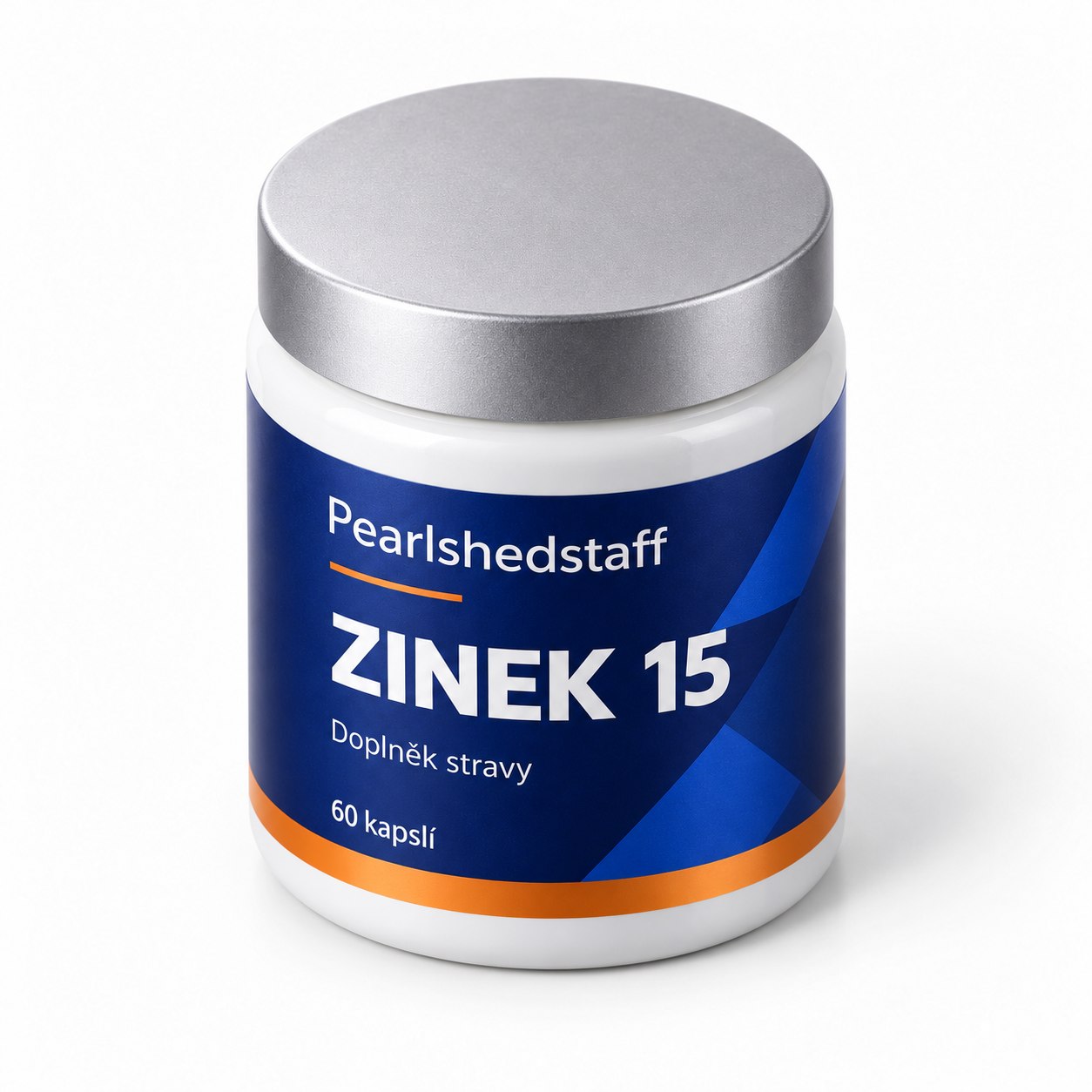 Druhý pohled na dózu Pearlshedstaff Zinek 15