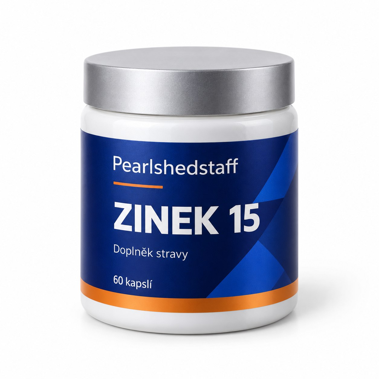 Pearlshedstaff – Zinek 15, uzavřená dóza, 60 kapslí